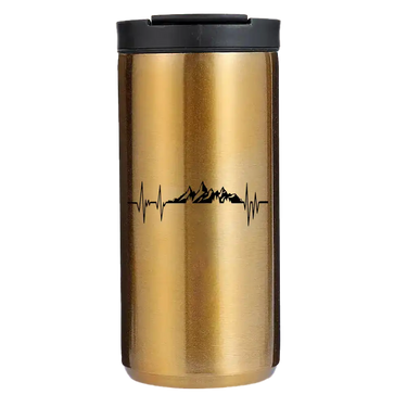 Heartbeat V2 14oz Tumbler Gold